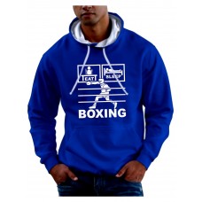 Blue MMA High Quality Fighter Cotton hoodie